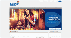Desktop Screenshot of dalmiapower.com